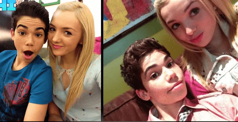 Cameron Boyce with his girlfriend  Peyton List.